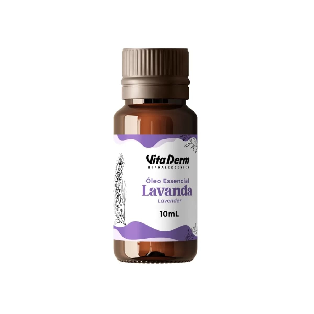 Vita Derm Óleo Essencial de Lavanda 10ml Vita Derm Óleo Essencial de Lavanda 10ml
