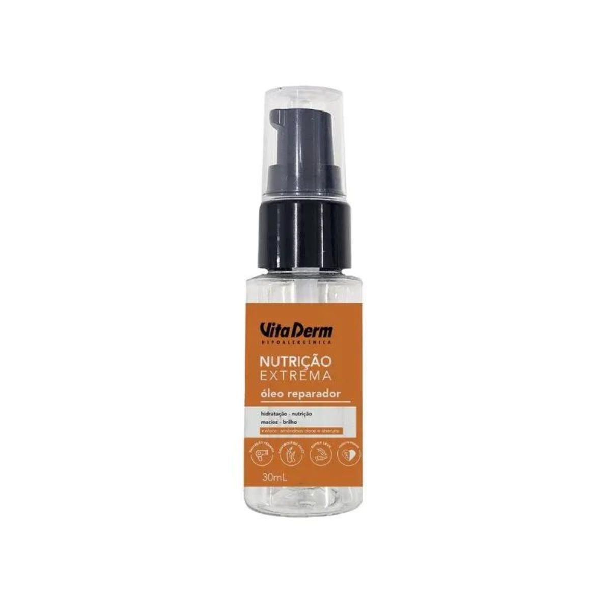 Vita Derm Óleo Reparador Nutriçao Extrema 30ml Vita Derm Óleo Reparador Nutriçao Extrema 30ml