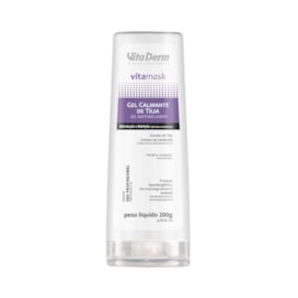 Vita Derm Vita Mask Gel Calmante de Tília Máscara Facial 200g Vita Derm Vita Mask Gel Calmante de Tília Máscara Facial 200g