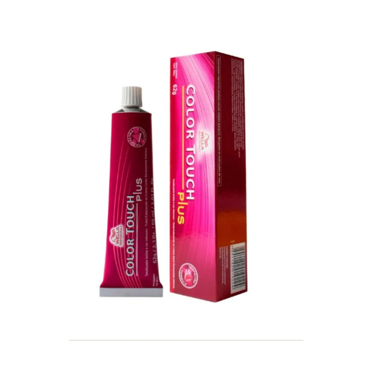 Wella Professionals Color Touch Plus 55/07 Castanho Claro Intenso Natural Marrom - Tonalizante 60g