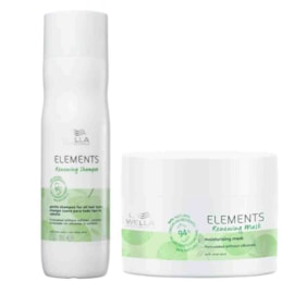 Wella Professionals Elements - Shampoo 250ml + Máscara 150ml Wella Professionals Elements - Shampoo 250ml + Máscara 150ml
