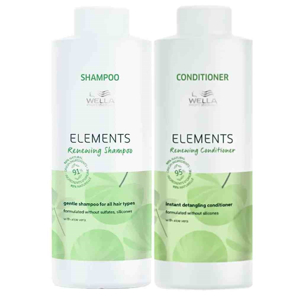 Wella Professionals Elements Shampoo + Condicionador (2x1000ml)