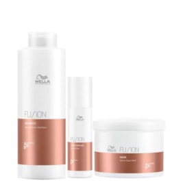 Wella Professionals Fusion - Shampoo 1000ml + Máscara 500ml + Reconstrutor 70ml Wella Professionals Fusion - Shampoo 1000ml + Máscara 500ml + Reconstrutor 70ml
