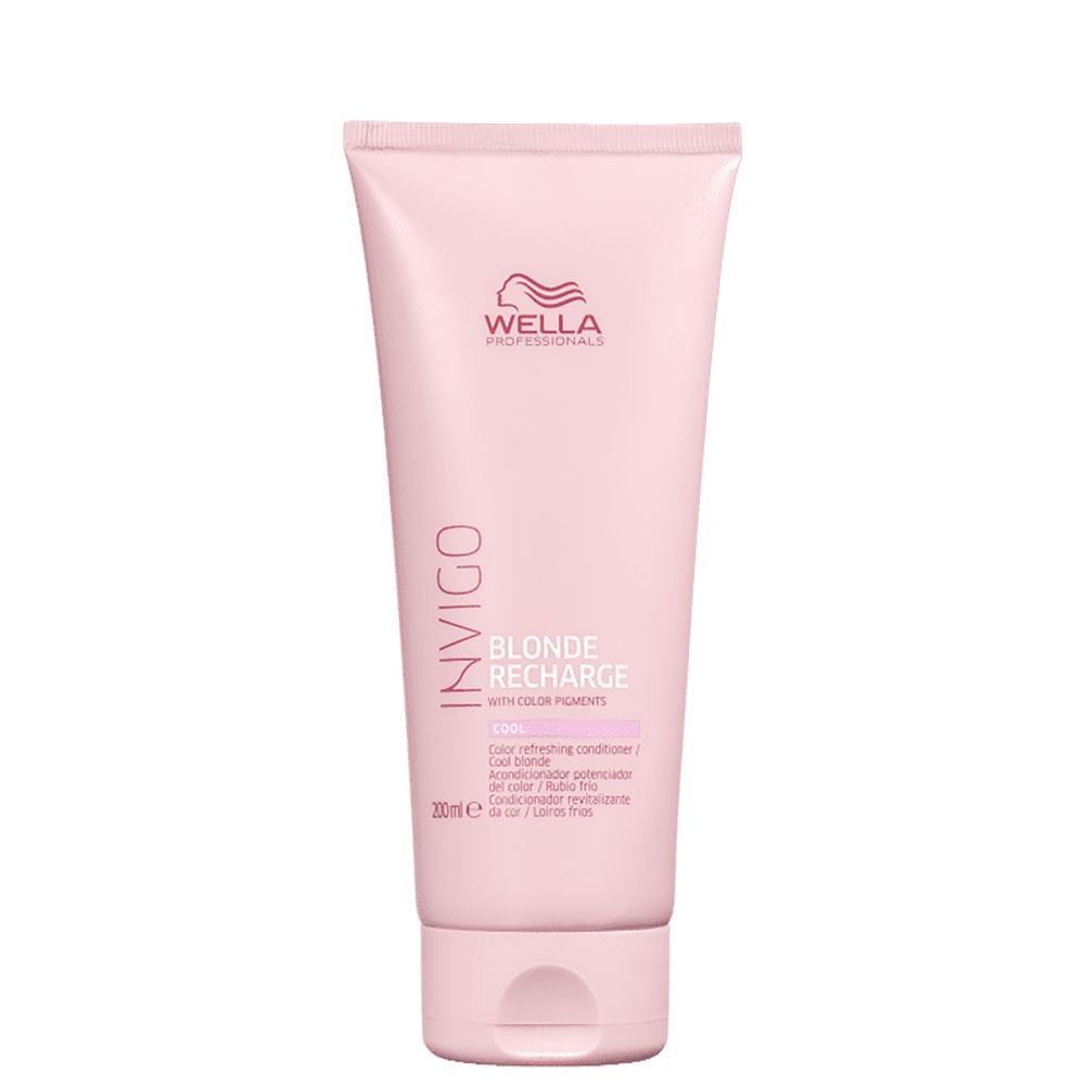 Wella Professionals Invigo Blonde Recharge - Condicionador Desamarelador 200ml