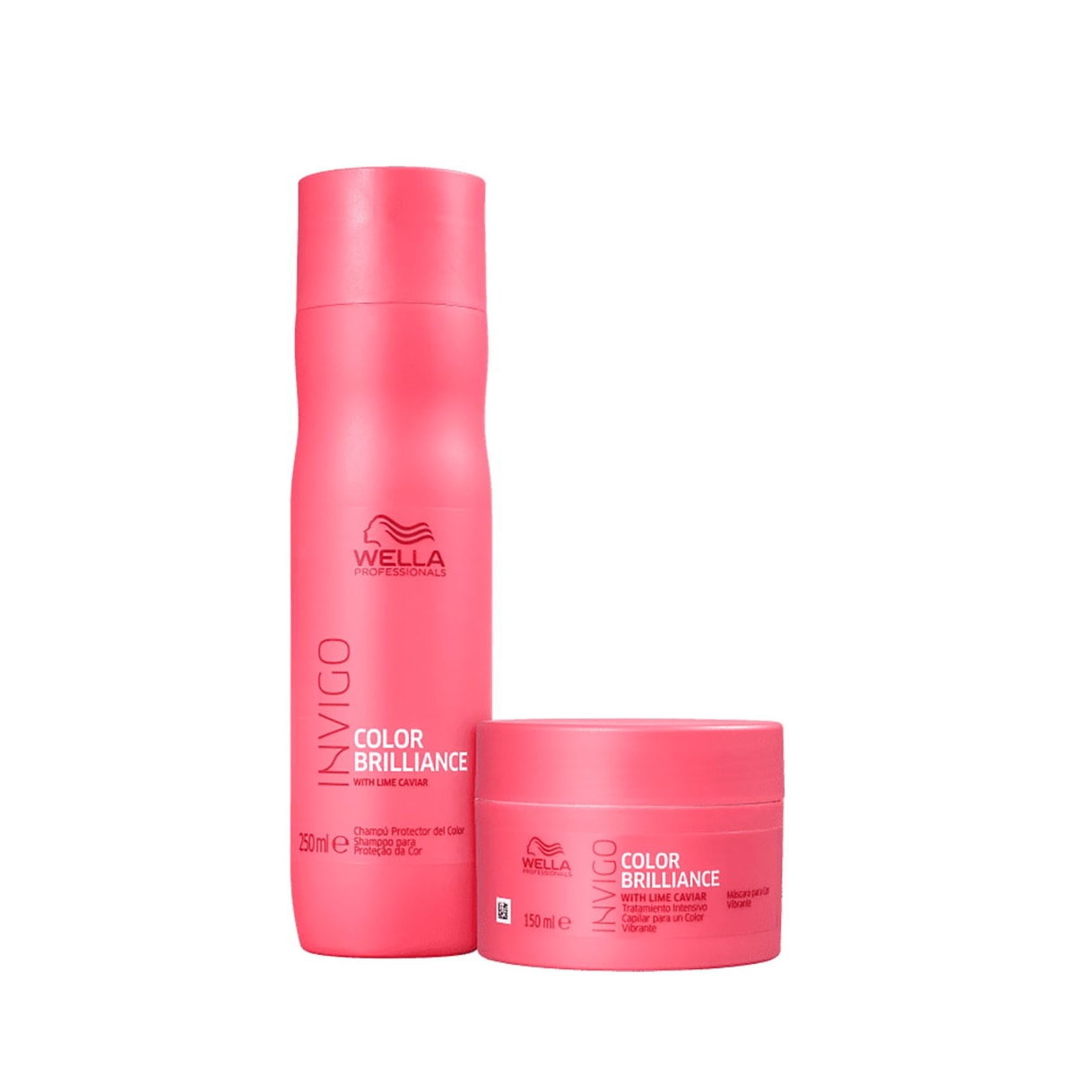 Wella Professionals Invigo Color Brilliance Shampoo 250ml + Máscara 150ml