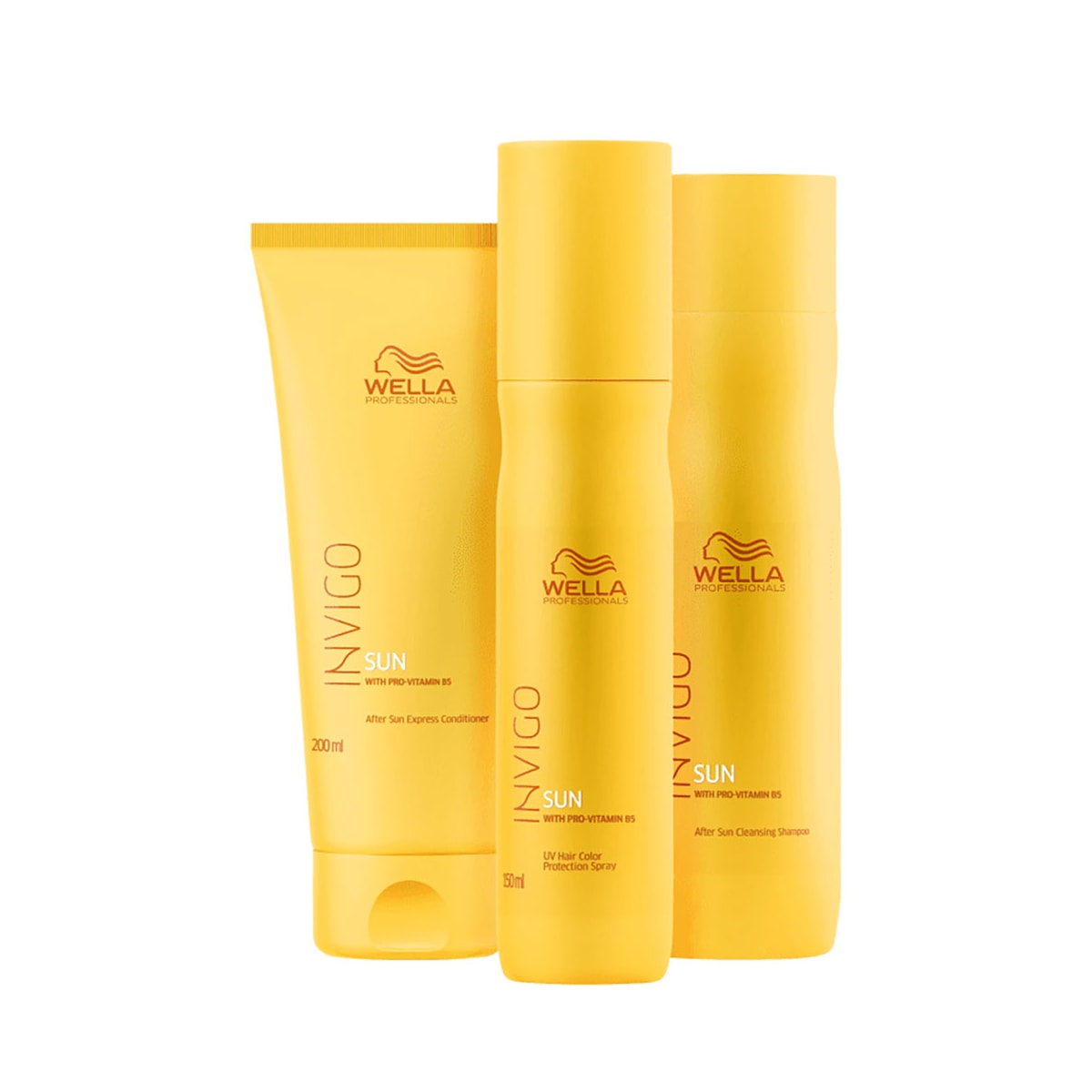 Wella Professionals Invigo Sun Kit Shampoo + Condicionador + Leave-in Wella Professionals Invigo Sun Kit Shampoo + Condicionador + Leave-in