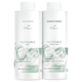 Wella Professionals Nutricurls Salon Shampoo + Condicionador 1L