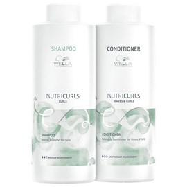 Wella Professionals Nutricurls Salon Shampoo + Condicionador 1L