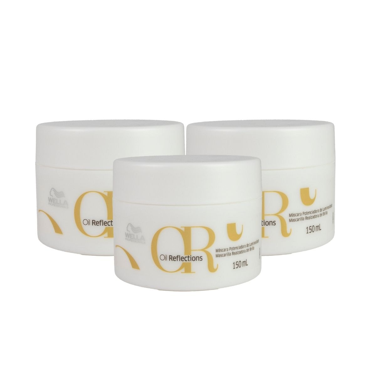 Wella Professionals Oil Reflections Kit 3 Máscara 150ml Wella Professionals Oil Reflections Kit 3 Máscara 150ml