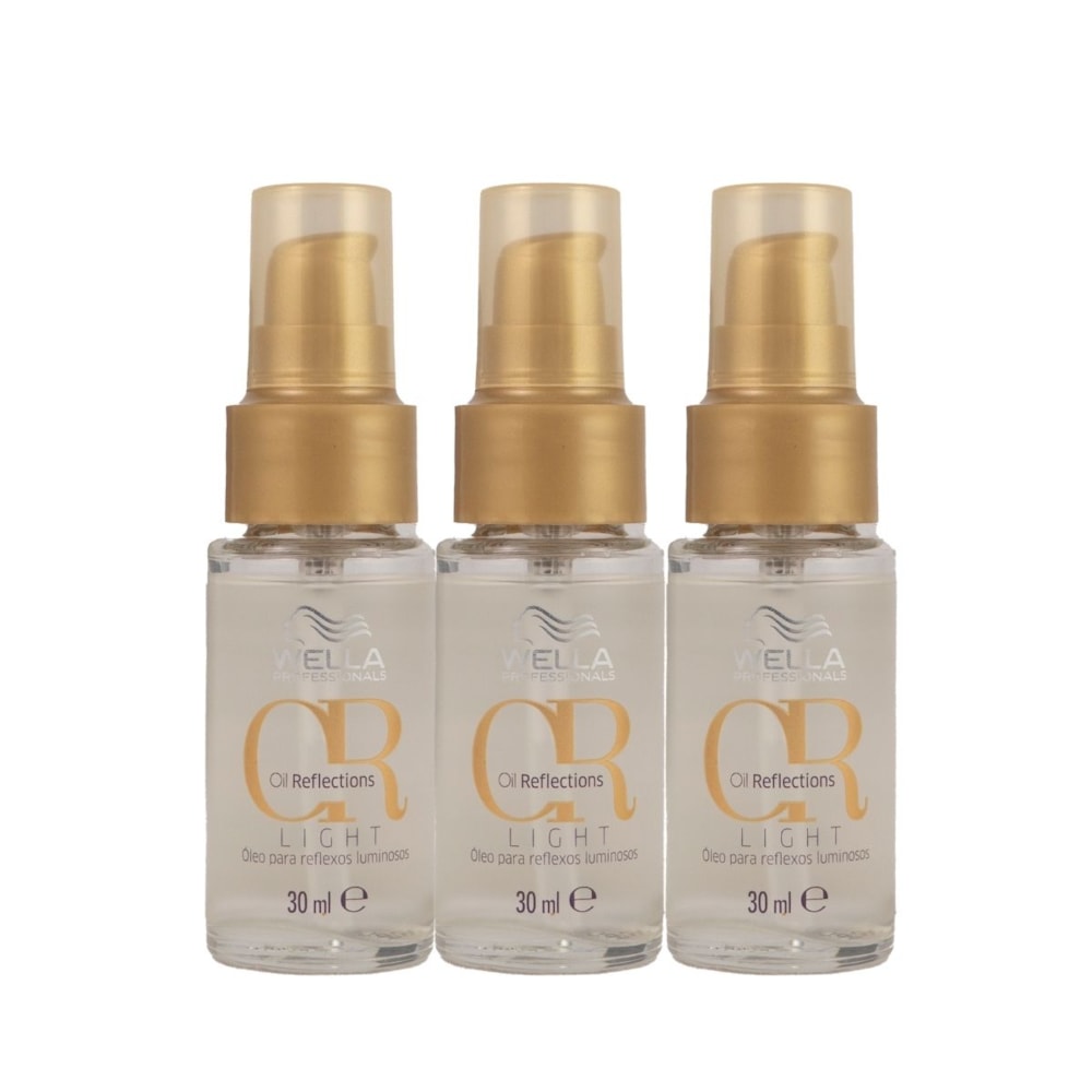 Wella Professionals Oil Reflections Light Kit 3 Óleo 30ml