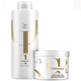 Wella Professionals Oil Reflections - Shampoo 1000ml + Máscara 500ml Wella Professionals Oil Reflections - Shampoo 1000ml + Máscara 500ml