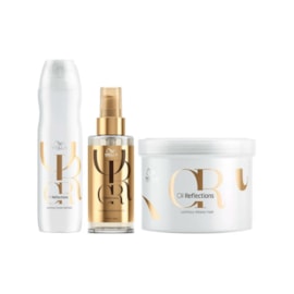 Wella Professionals Oil Reflections Shampoo 250ml + Máscara 500ml + Oil Reflection 100ml