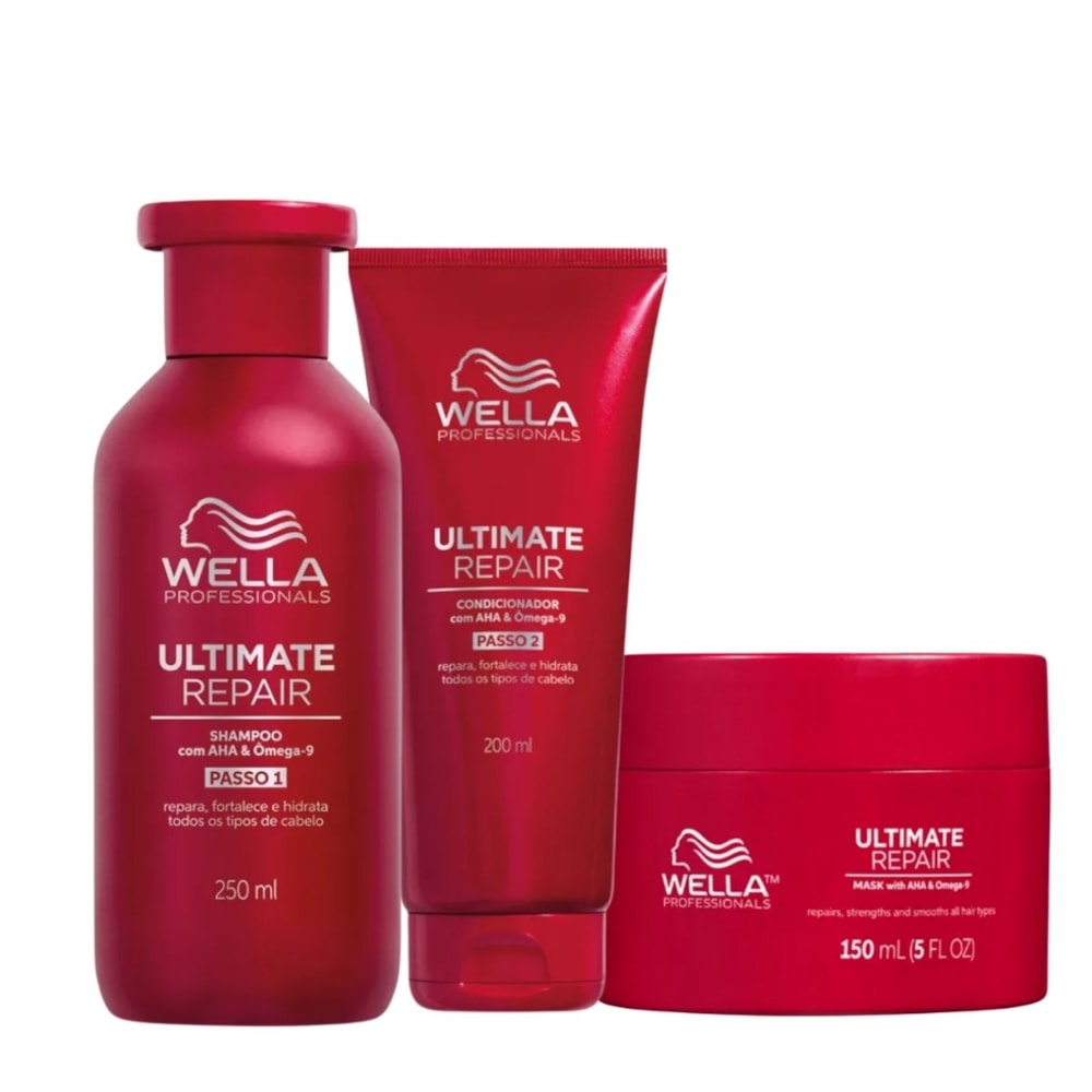 Wella Professionals Ultimate Repair Kit Home Care (3 Produtos)