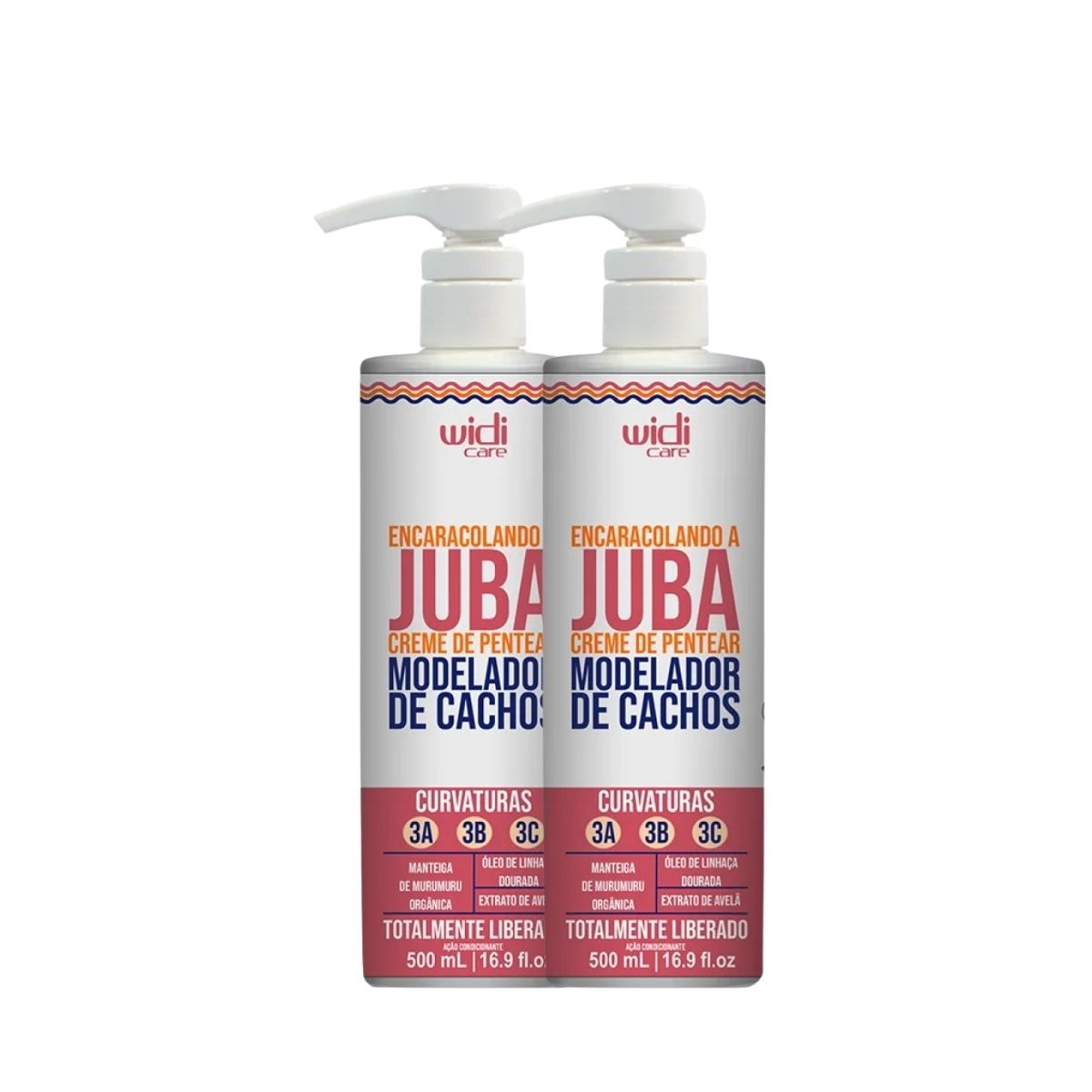 Widi Care Encaracolando a Juba Kit 2 Creme de Pentear 500ml Widi Care Encaracolando a Juba Kit 2 Creme de Pentear 500ml
