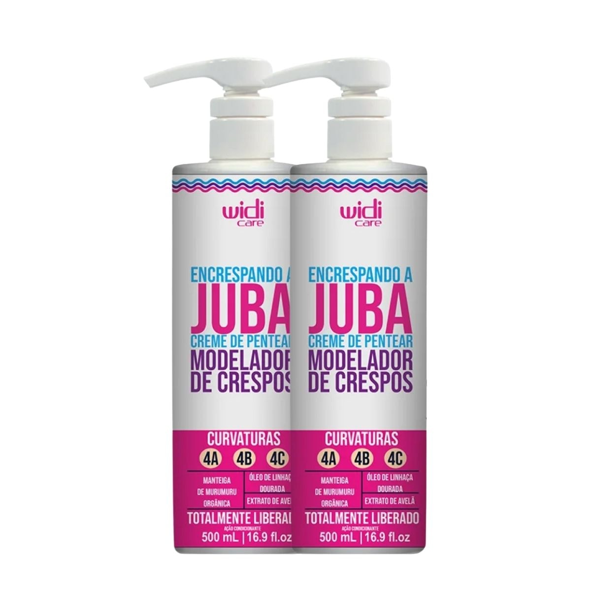 Widi Care Encrespando a Juba Kit 2 Creme de Pentear 500ml Widi Care Encrespando a Juba Kit 2 Creme de Pentear 500ml