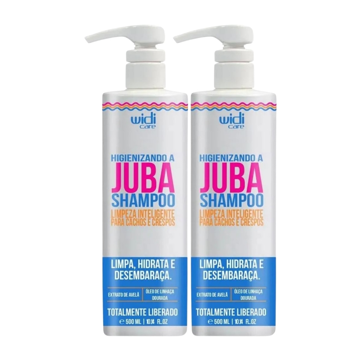 Widi Care Higienizando A Juba Kit 2 Shampoo 500ml