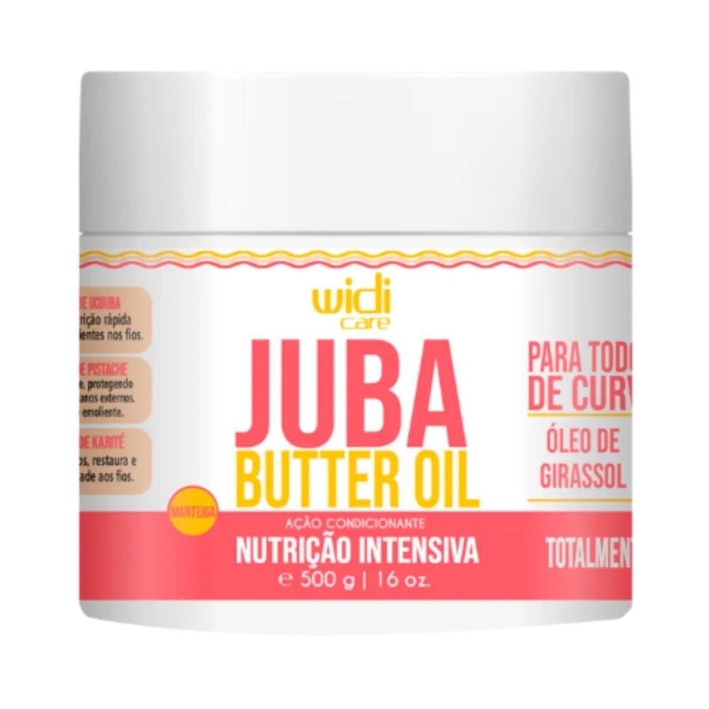 Widi Care Juba Butter Oil Manteiga Condicionante 500g