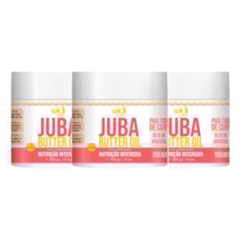 Widi Care Juba Butter Oil Manteiga Kit 3 Condicionante 500g