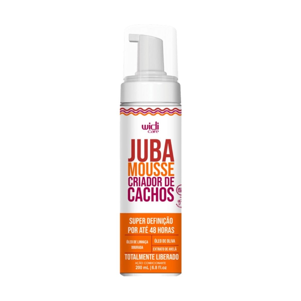 Widi Care Juba Mousse Criador de Cachos 200ml Widi Care Juba Mousse Criador de Cachos 200ml