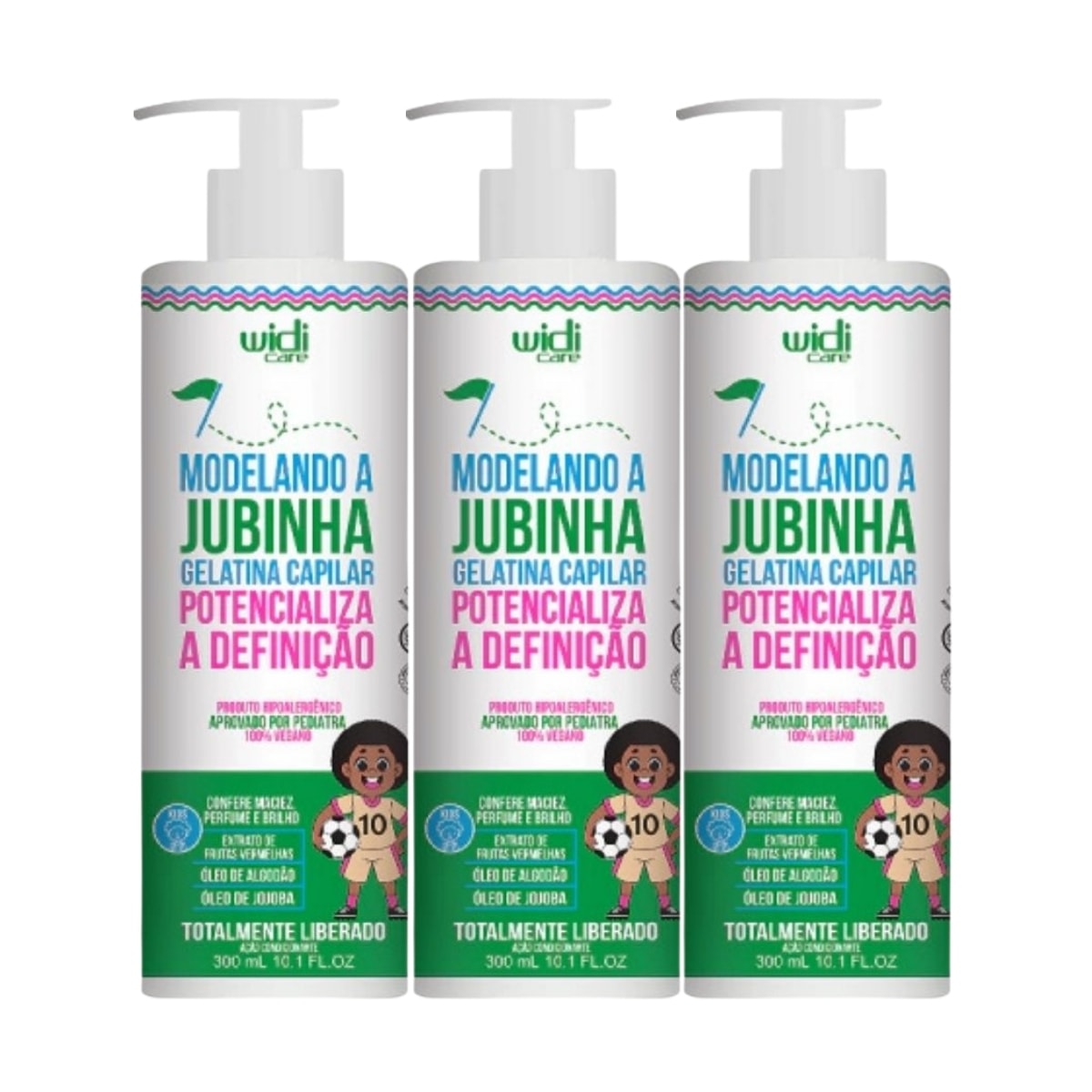 Widi Care Modelando A Jubinha Kit 3 Gelatina Capilar 300g Widi Care Modelando A Jubinha Kit 3 Gelatina Capilar 300g