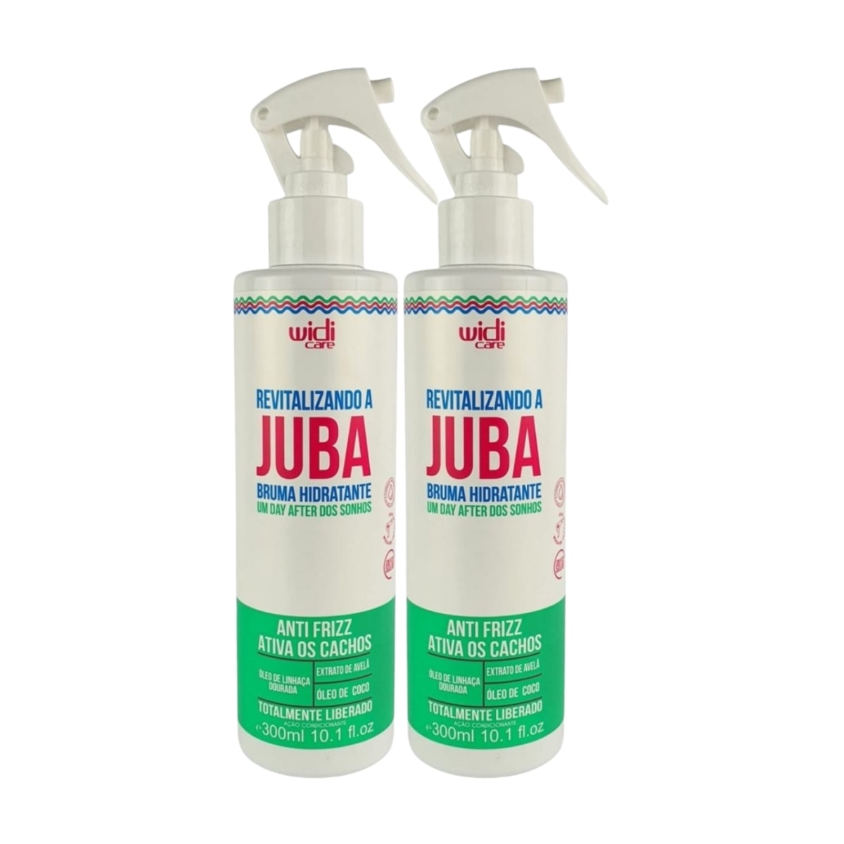 Widi Care Revitalizando A Juba Kit 2 Bruma Hidratante 300ml Widi Care Revitalizando A Juba Kit 2 Bruma Hidratante 300ml