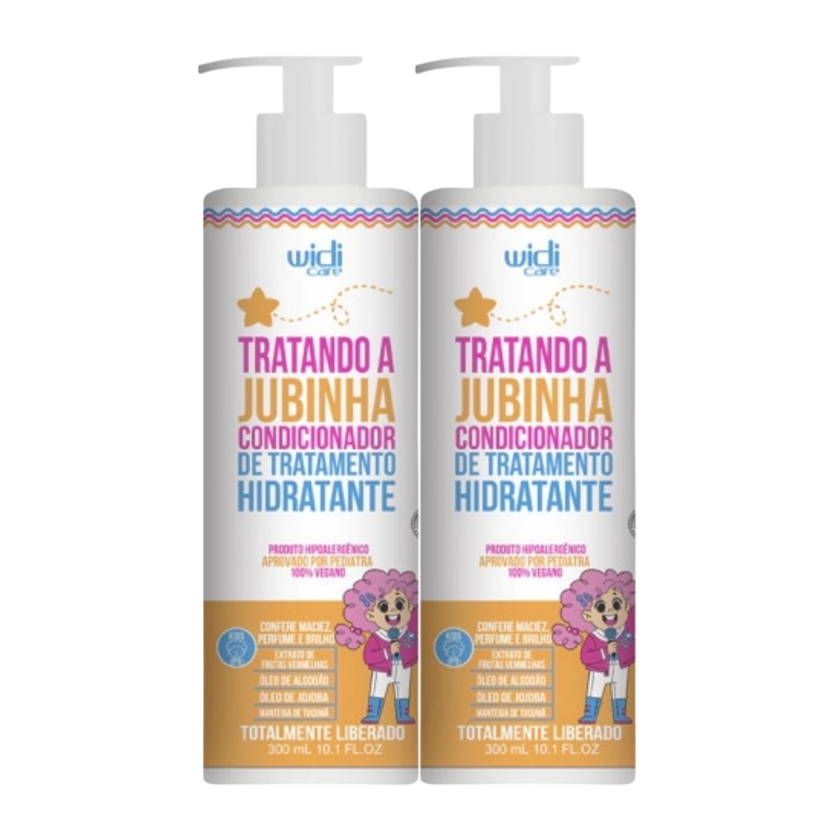 Widi Care Tratando A Jubinha Kit 2 Condicionador 300ml