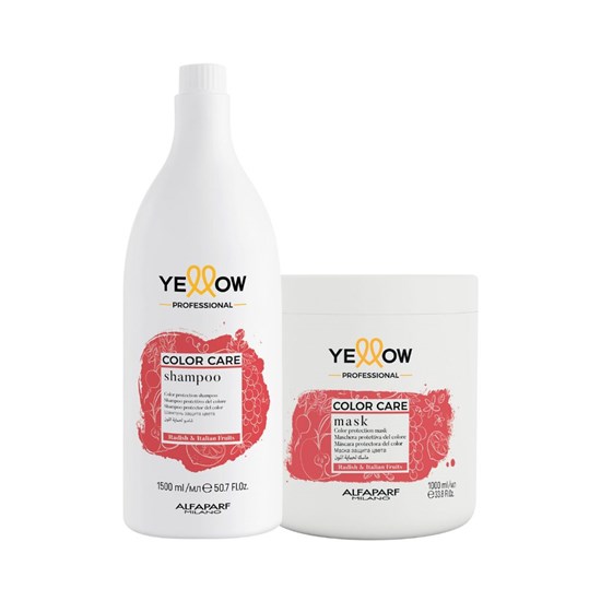 Yellow Color Care Kit Shampoo 1000ml + Máscara Condicionante 1000ml