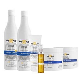 Yellow Curls Kit Completo (6 Produtos)
