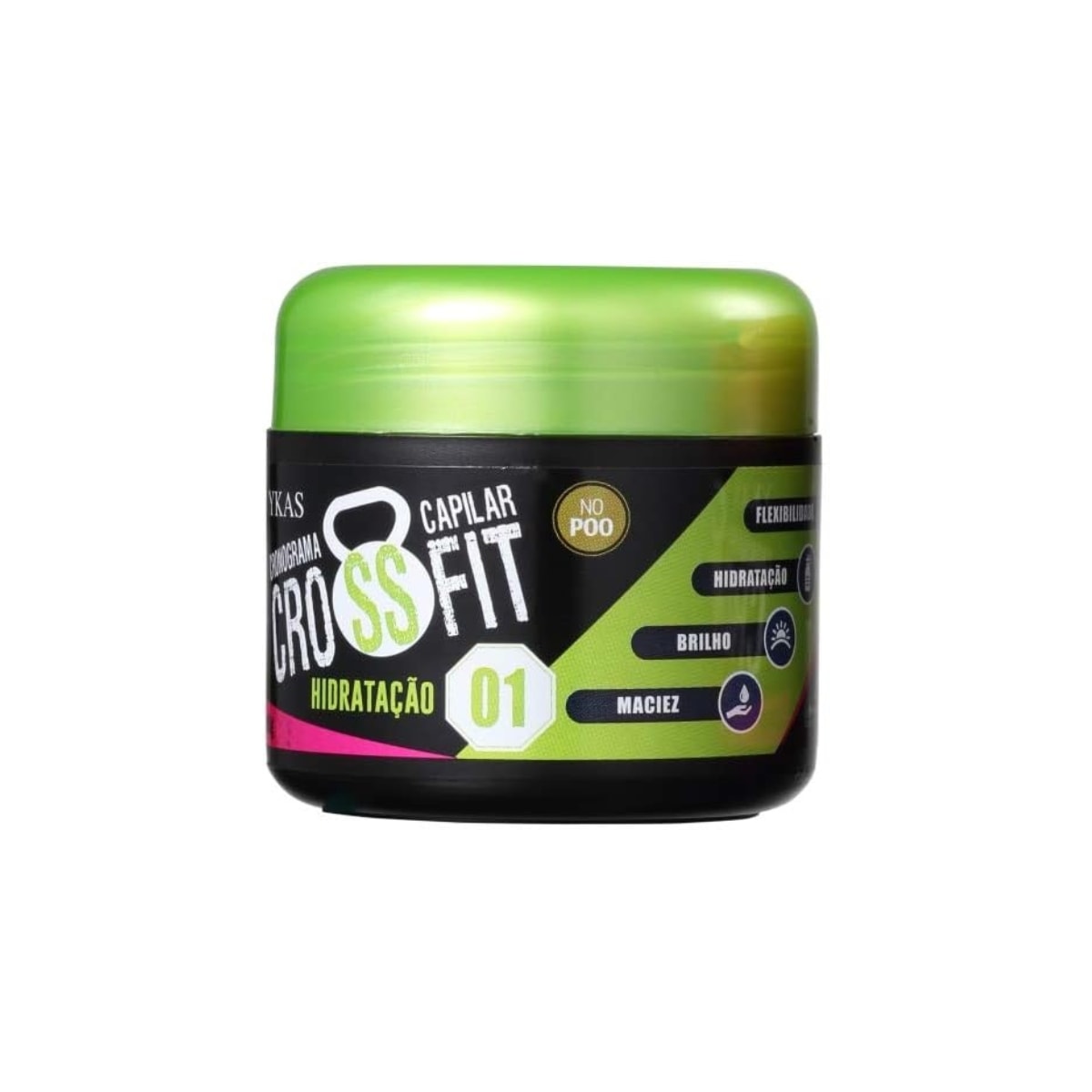 Ykas Crossfit Cronograma Capilar Hidratação 100g Ykas Crossfit Cronograma Capilar Hidratação 100g