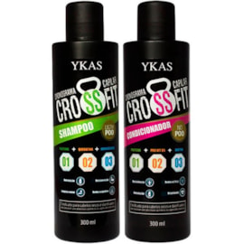 Ykas Crossfit Cronograma Capilar Shampoo 300ml e Condicionador 300ml