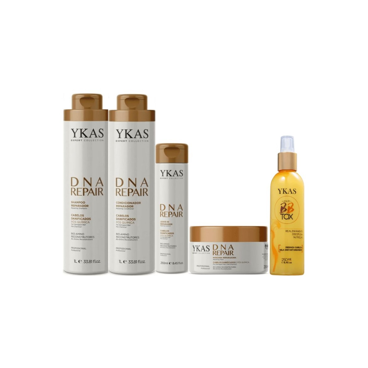 Ykas Dna Repair Completo Grande + Botox Líquido Ykas Dna Repair Completo Grande + Botox Líquido