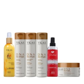Ykas Dna Repair Completo Pequeno + Botox Líquido + Fabulous Hair All in One Ykas Dna Repair Completo Pequeno + Botox Líquido + Fabulous Hair All in One