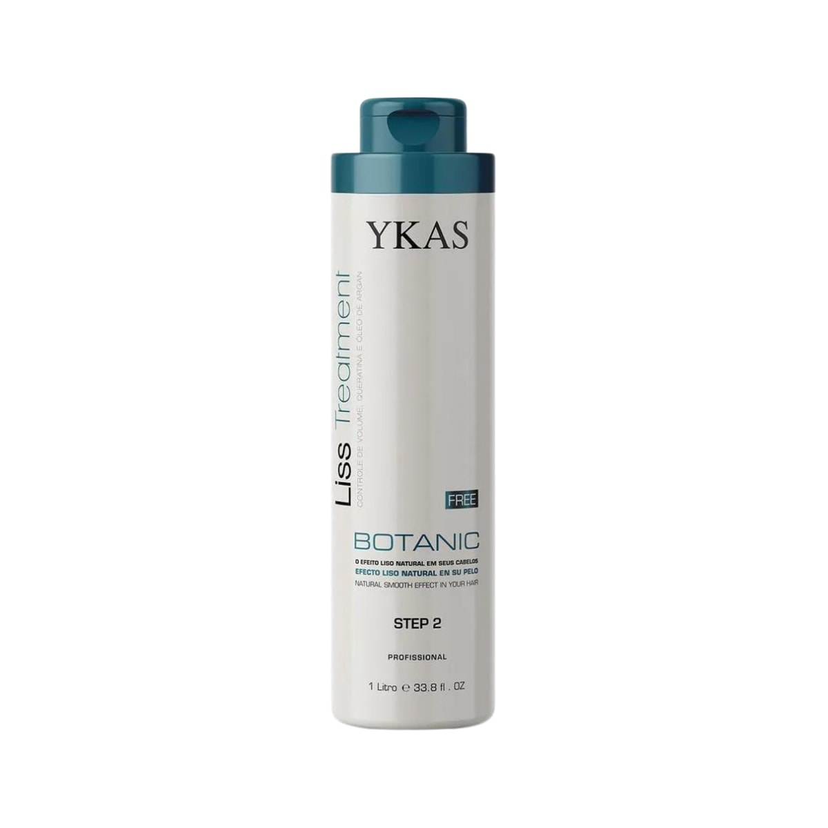 Ykas Liss Treatment Botanic Step 2 Efeito Liso 1L