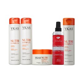Ykas Nutri Complex Kit Pequeno Completo + Fabulous All In One 200ml