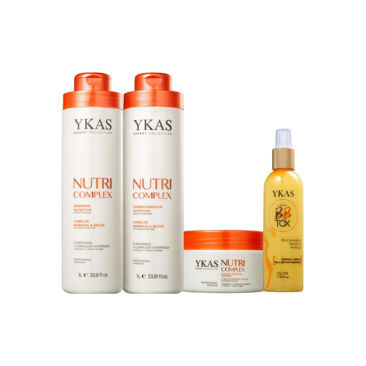 Ykas Nutri Complex Kit Trio Grande + Botox Líquido Ykas Nutri Complex Kit Trio Grande + Botox Líquido
