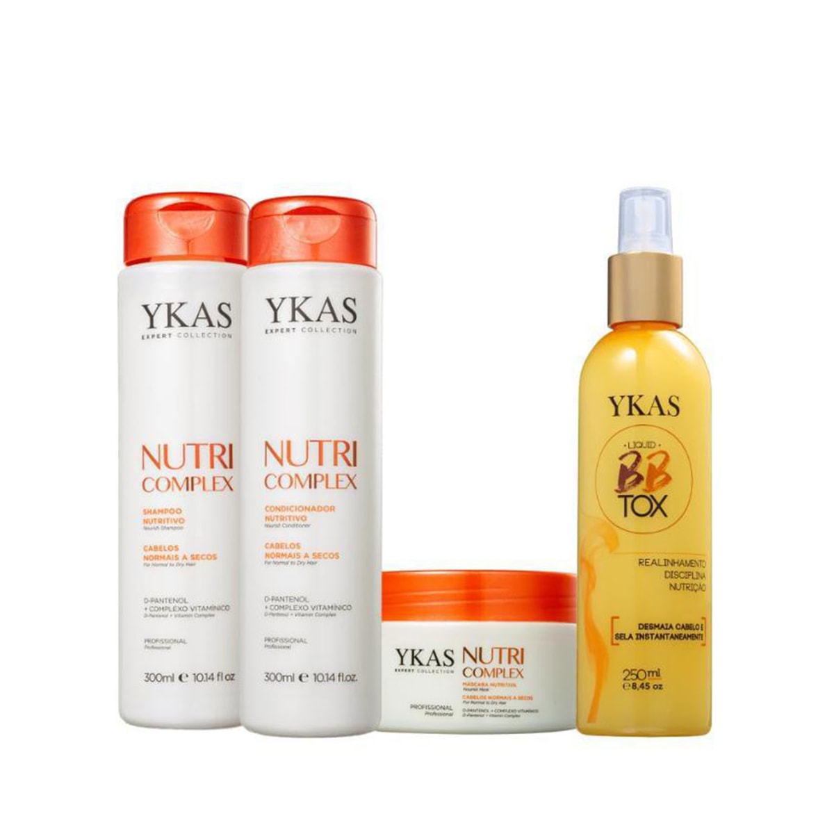 Ykas Nutri Complex Kit Trio Pequeno + Botox Líquido Ykas Nutri Complex Kit Trio Pequeno + Botox Líquido