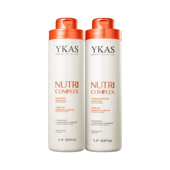 Ykas Nutri Complex Shampoo + Condicionador 1L