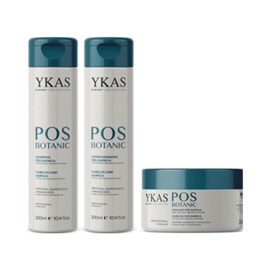 Ykas Pos Botanic Kit (Shampoo + Condicionador + Máscara)