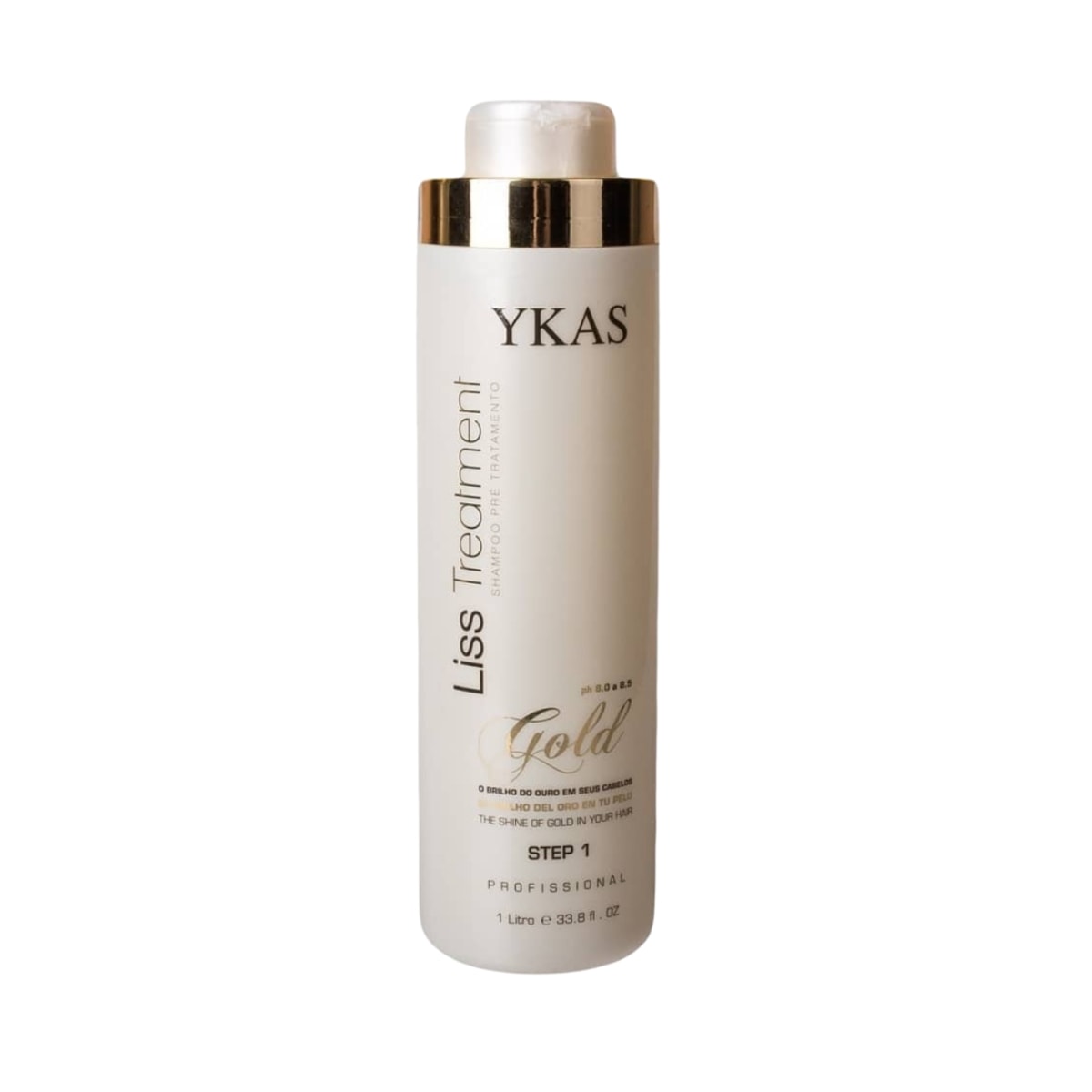 Ykas Profissional Liss Treatment Gold Step 1 1L Ykas Profissional Liss Treatment Gold Step 1 1L