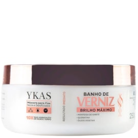 Ykas Verniz Máscara Brilho Máximo 250g Ykas Verniz Máscara Brilho Máximo 250g
