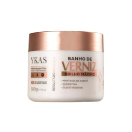 Ykas Verniz Máscara Brilho Máximo 500g Ykas Verniz Máscara Brilho Máximo 500g