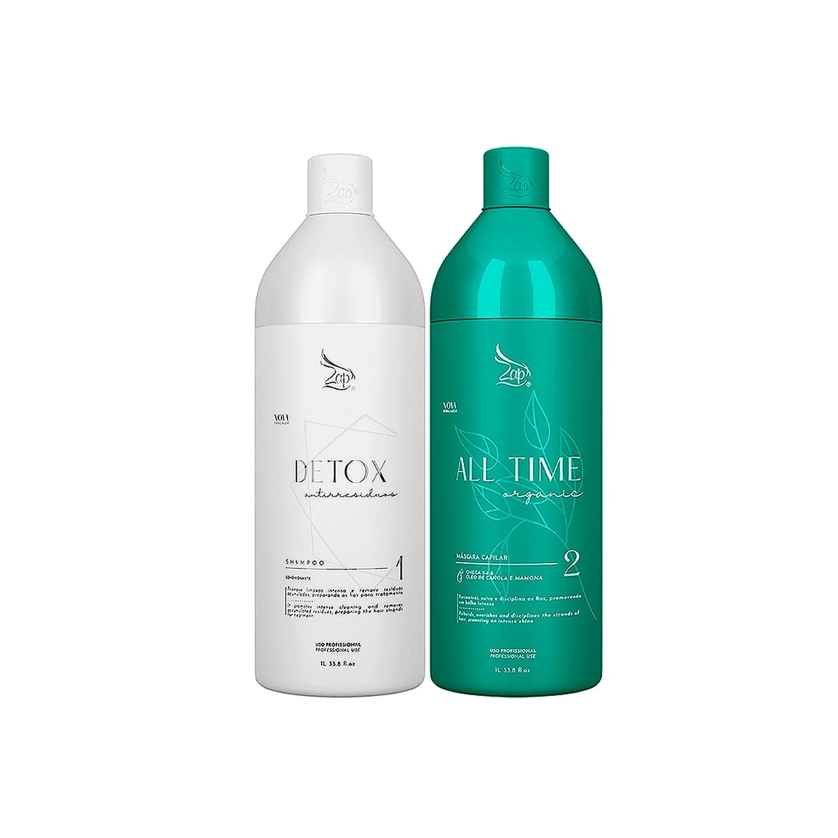 Zap All Time Organic 2 x 1000ml Zap All Time Organic 2 x 1000ml