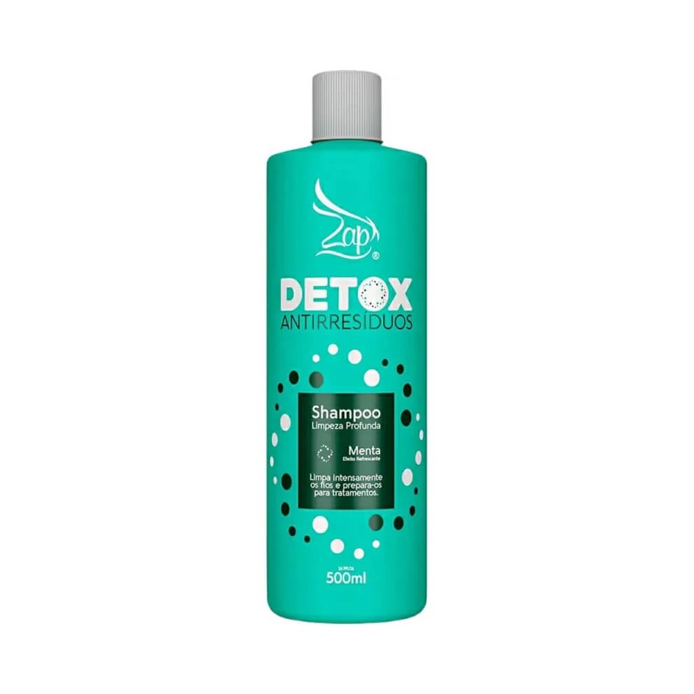 Zap Detox Shampoo Antirresíduos Menta 500ml