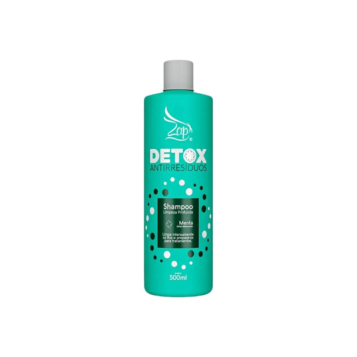 Zap Detox Shampoo Antirresíduos Menta 500ml Zap Detox Shampoo Antirresíduos Menta 500ml