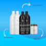 Zap Me Leva+ 2 Kits Shampoo e Máscara (2x1L) e Ztox 950g