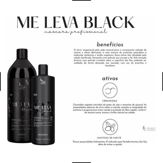 Escova Progressiva Zap Me Leva Black Kit 2x1L - Mega Beleza Profissional