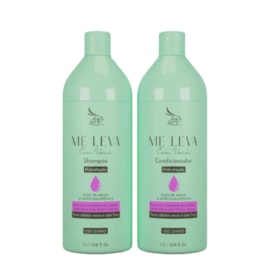 Zap Me Leva Com Você Hidratação Óleo de Argan e Ácido Hialurônico - Shampoo + Condicionador 1000ml Zap Me Leva Com Você Hidratação Óleo de Argan e Ácido Hialurônico - Shampoo + Condicionador 1000ml