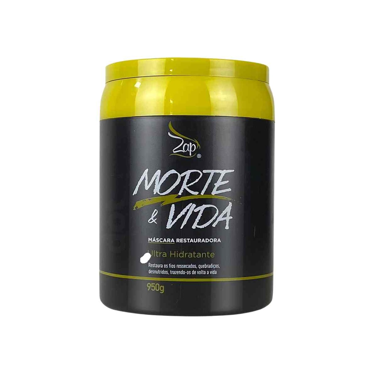 Zap Morte e Vida Máscara Restauradora Ultra Hidratante 950g Zap Morte e Vida Máscara Restauradora Ultra Hidratante 950g