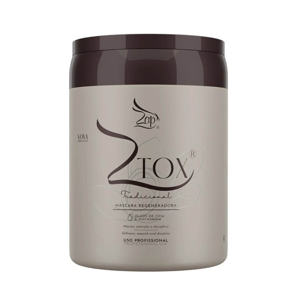 Zap Ztox Máscara Regeneradora (3 x 950g) - Doce Beleza